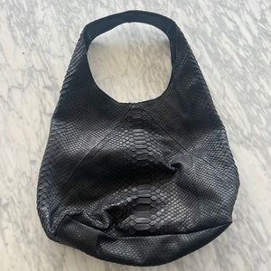 Archipelago Design Black Python Purse